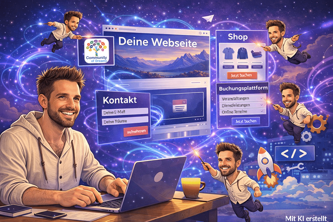 Deine professionelle Webseite aufbauen